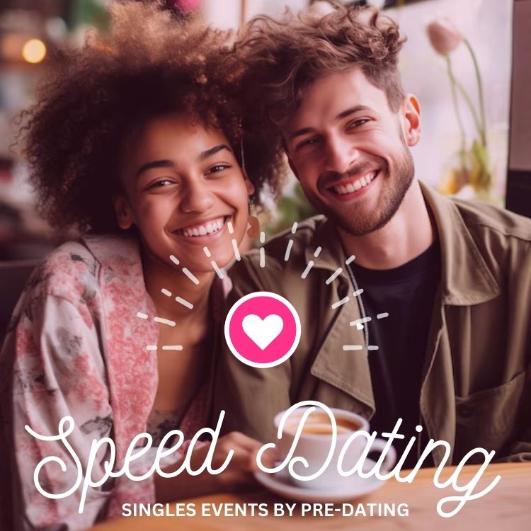 Orange County attendees of Speed Dating in California enjoying the event!